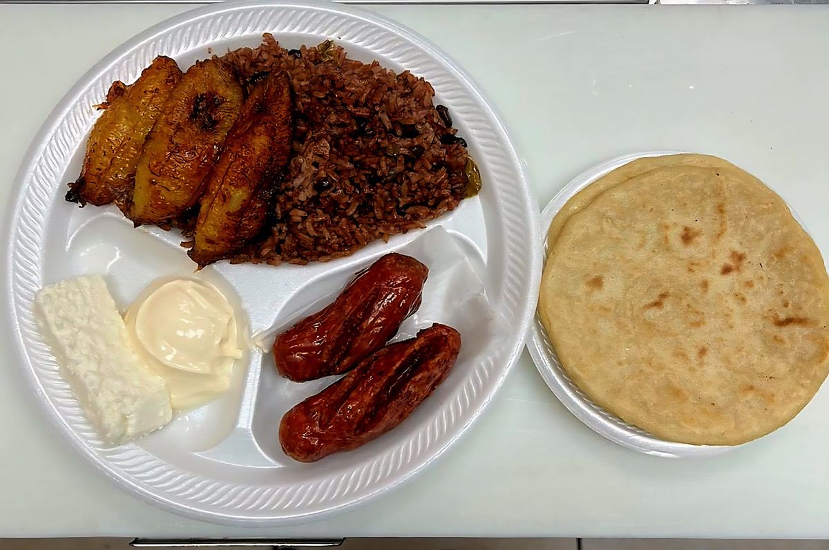 Inside Pupusa Restaurant